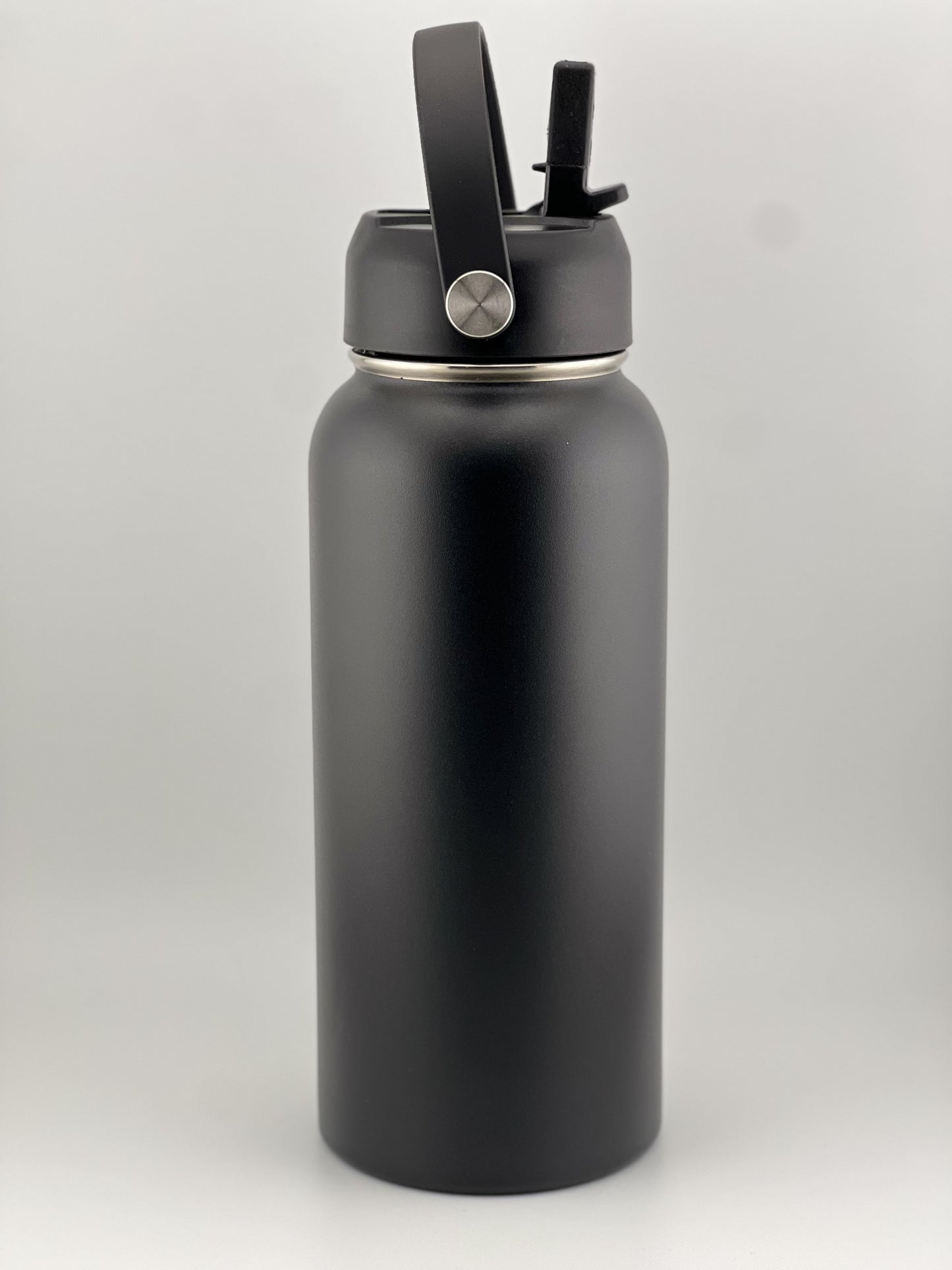 32 oz Stainless Bottle with Straw Lid Handle