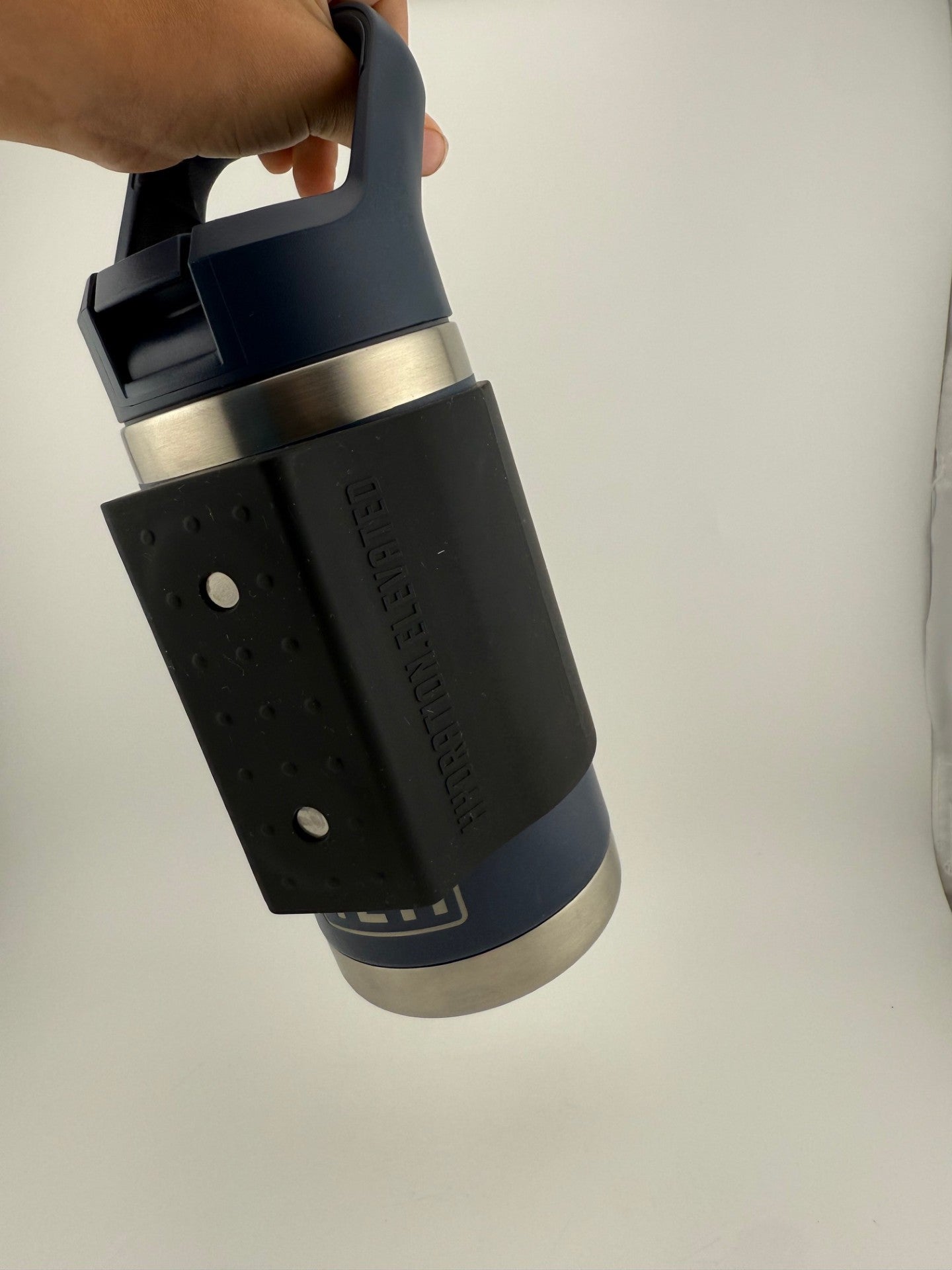 MINI - Black Magnetic Sleeve (Skinny) FITMENT = YETI 12-18oz / Owala 24oz / Hydroflask 24oz / Kids bottles
