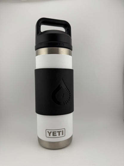 MINI - Black Magnetic Sleeve (Skinny) FITMENT = YETI 12-18oz / Owala 24oz / Hydroflask 24oz / Kids bottles