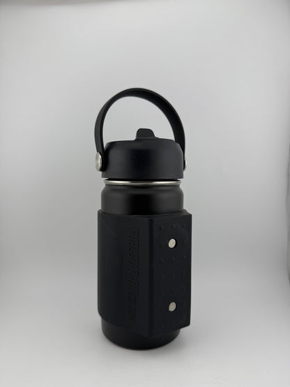 MINI - Black Magnetic Sleeve (Skinny) FITMENT = YETI 12-18oz / Owala 24oz / Hydroflask 24oz / Kids bottles