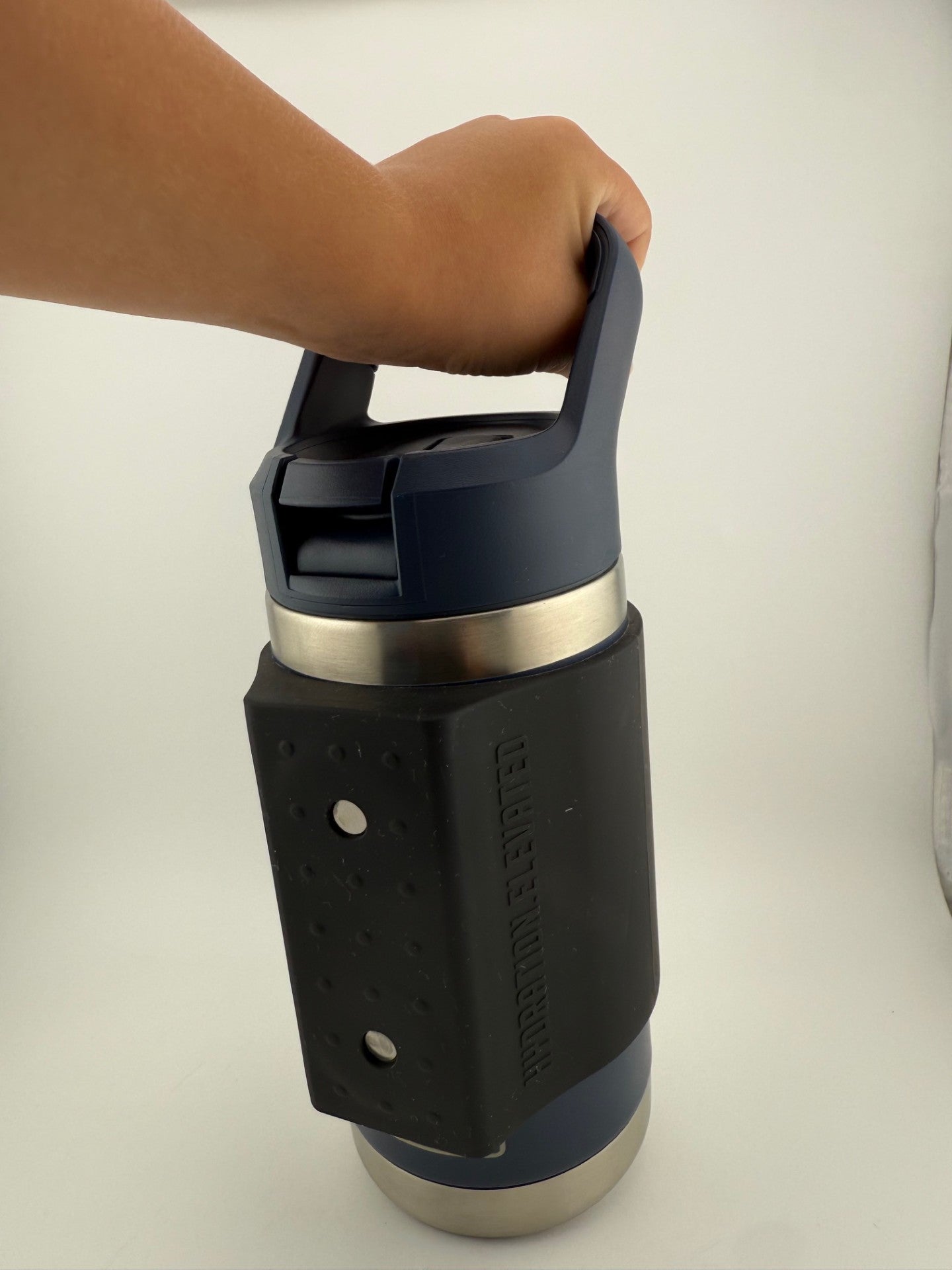 MINI - Black Magnetic Sleeve (Skinny) FITMENT = YETI 12-18oz / Owala 24oz / Hydroflask 24oz / Kids bottles