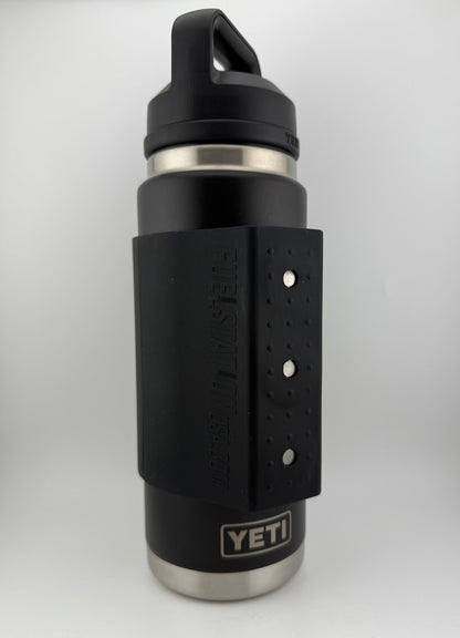 MIDSIZE - Black Magnetic Sleeve (FITS the slimmer bottles) FITMENT = YETI 26oz / Owala 32oz / Stanley 30oz Tumbler