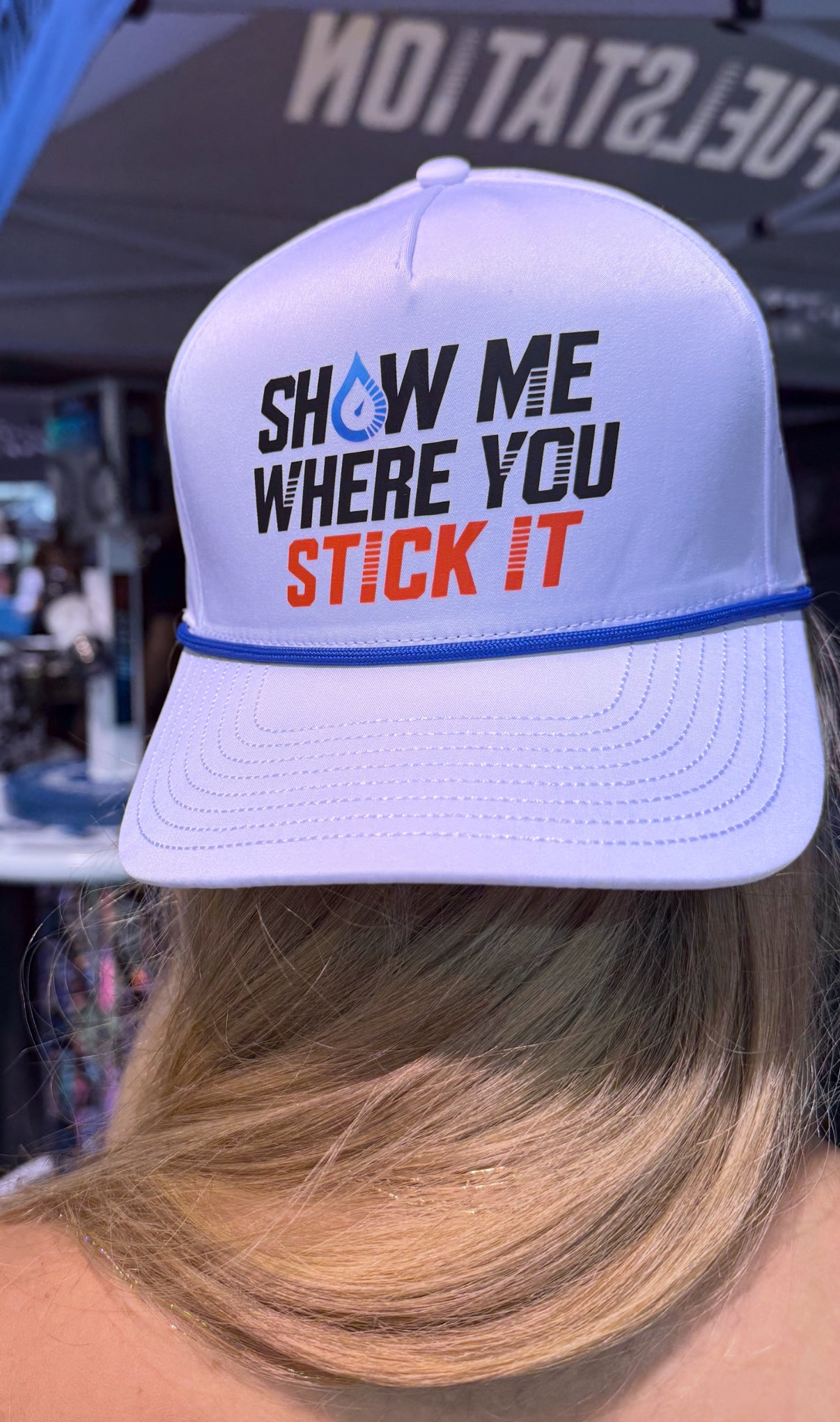 Classic “STICK IT” golf hat