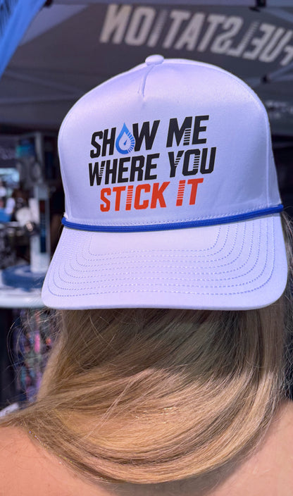 Classic “STICK IT” golf hat